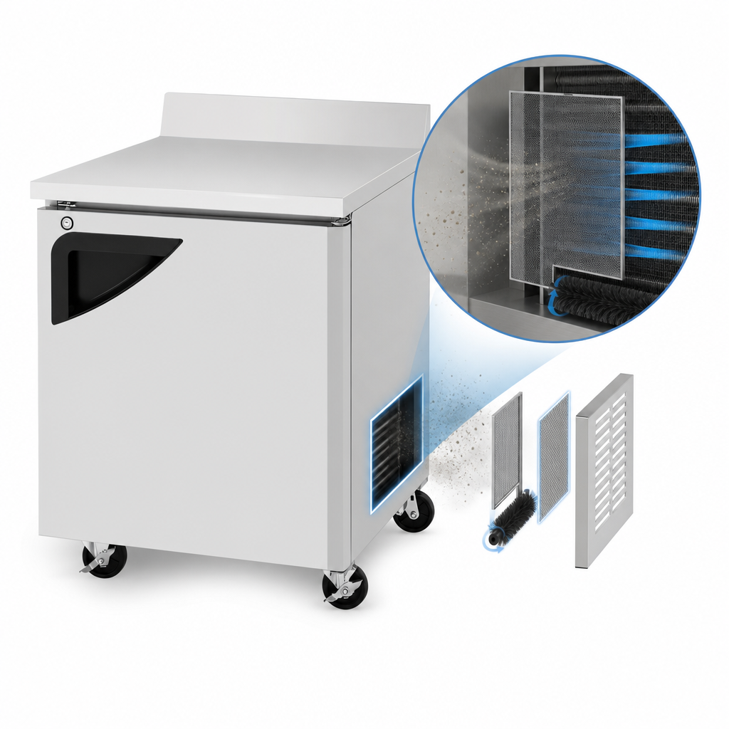 Self-Cleaning Condenser