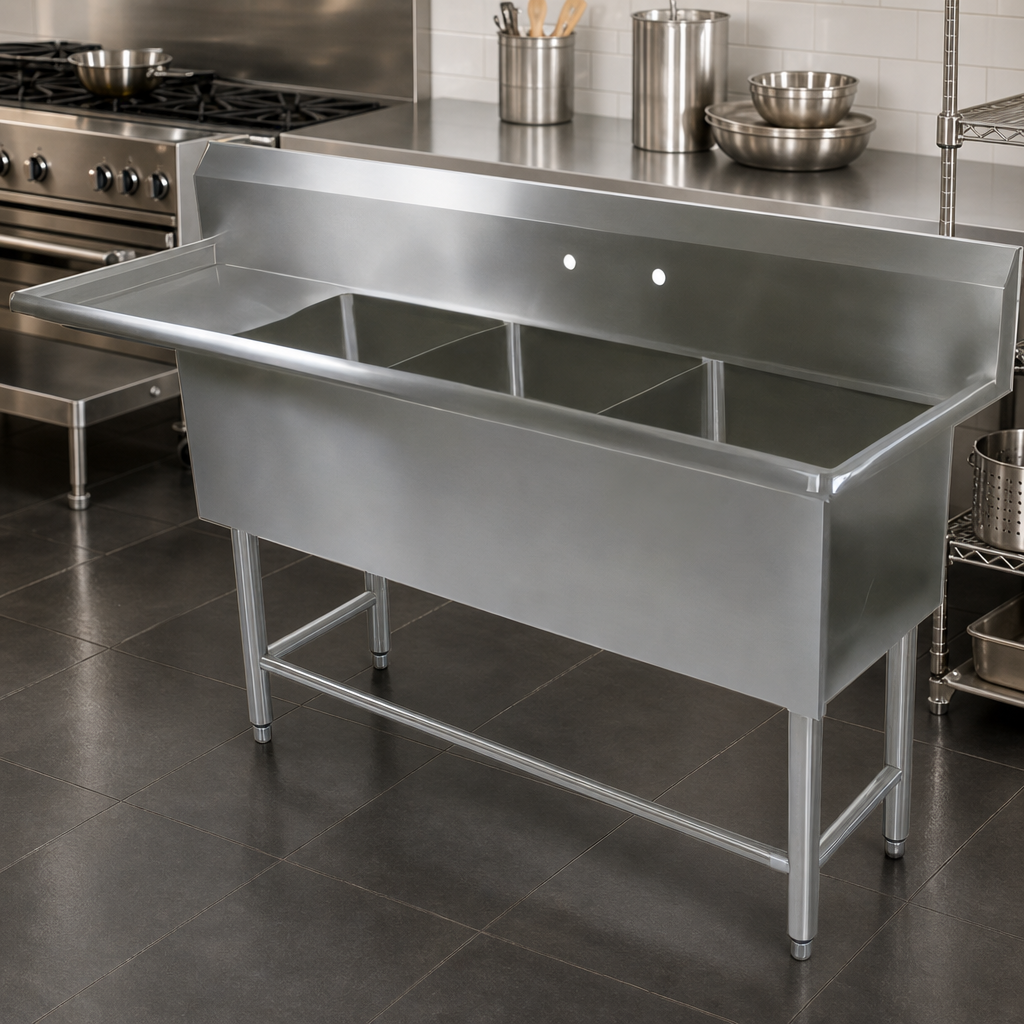 Three-Compartment Workstation