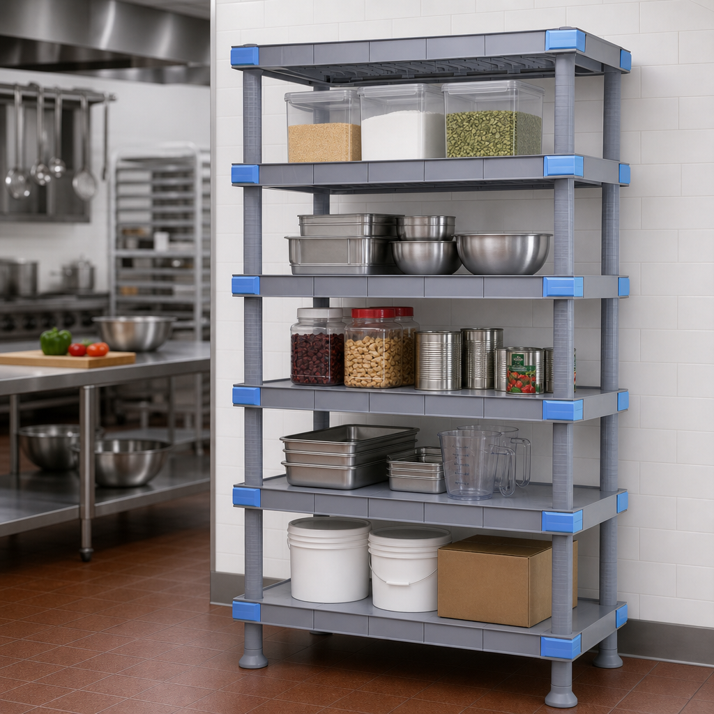 Five Solid Shelves