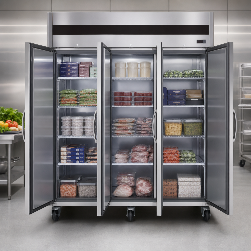 Three-Section Storage