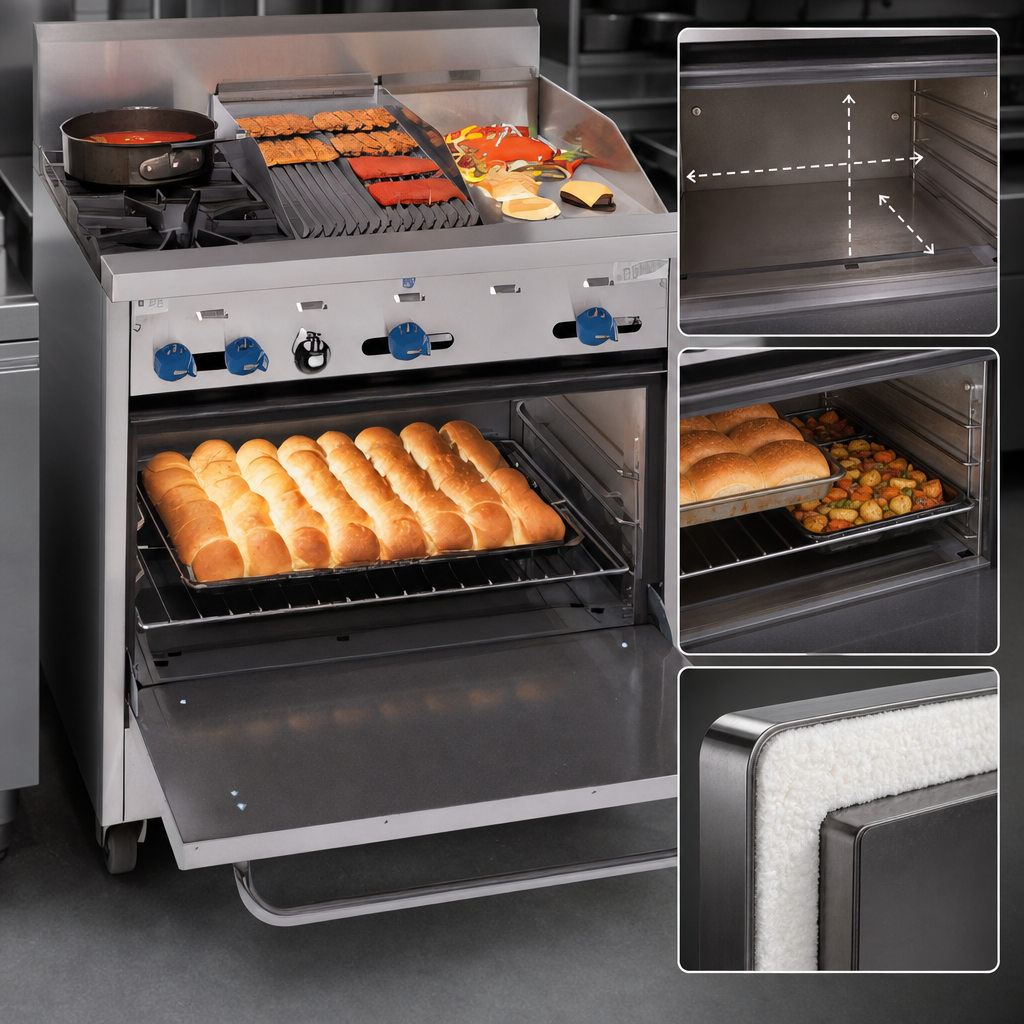 Spacious Oven Interior