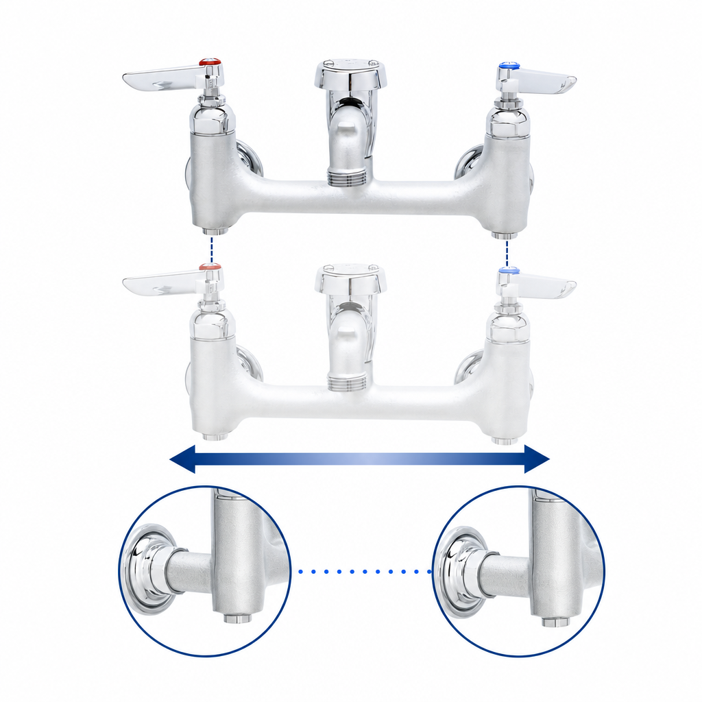 Adjustable Wall Mount Centers