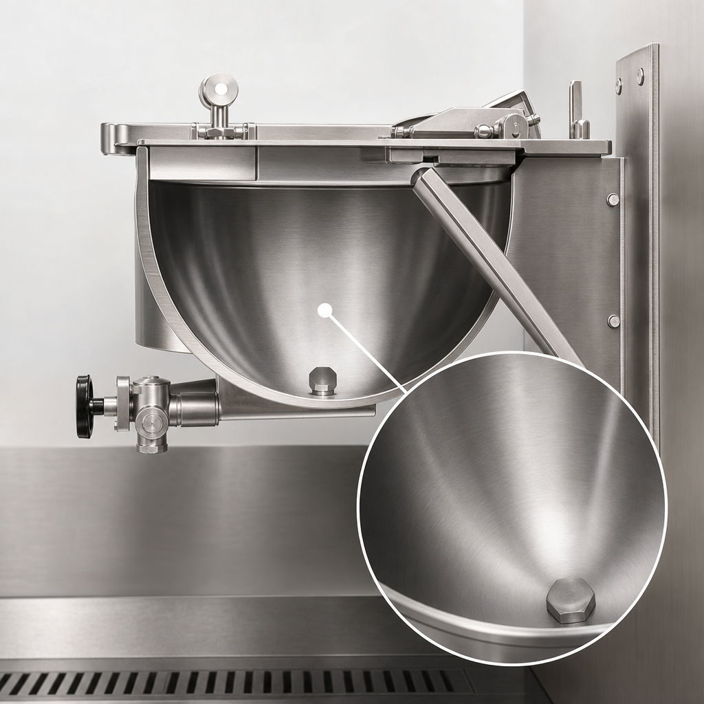 Deep-Drawn 304 Stainless Steel Liner