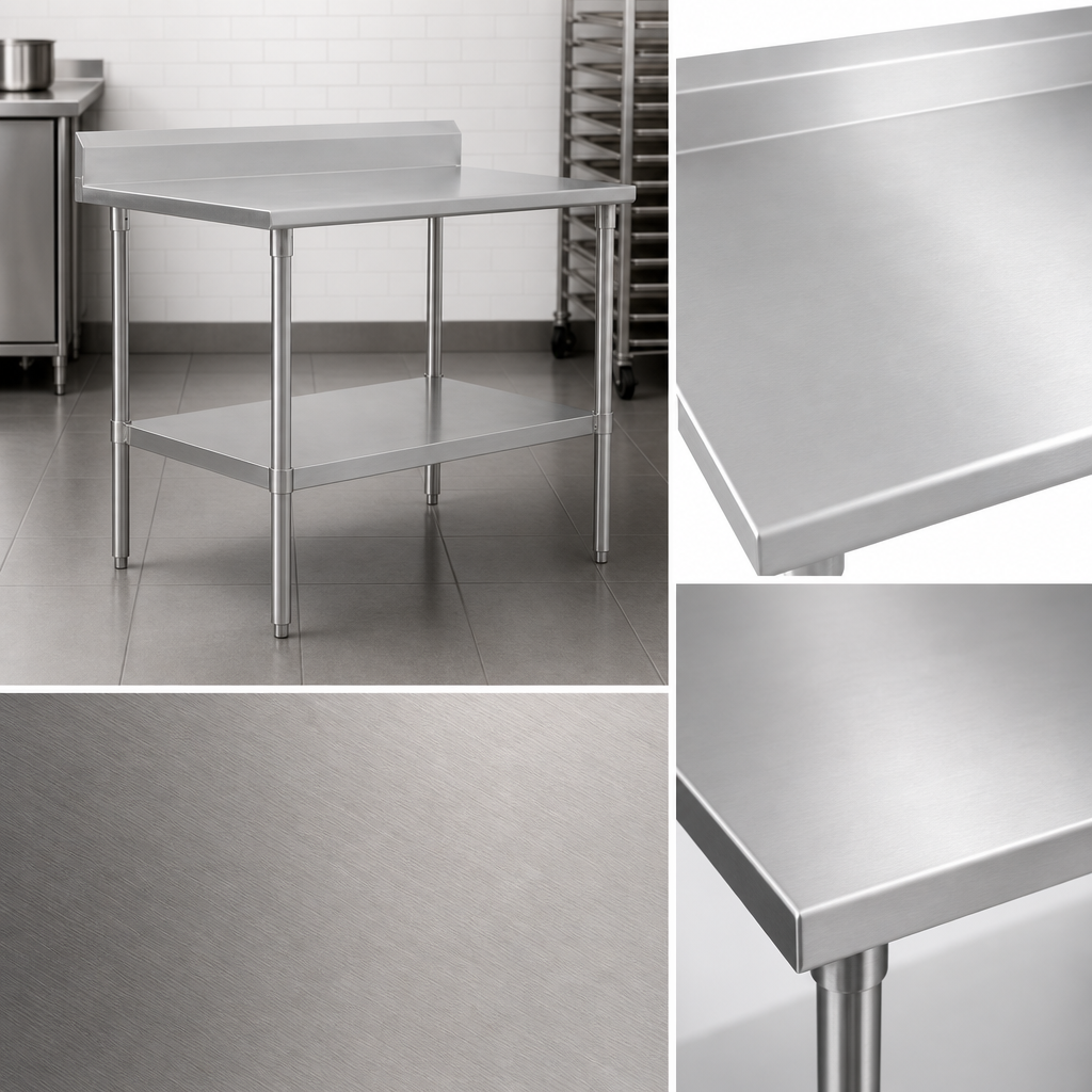 Type 300 Stainless Steel Top