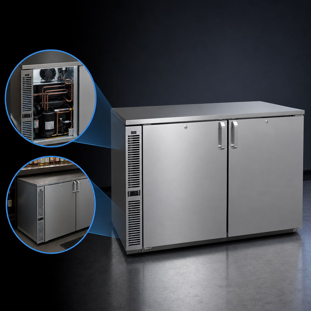 Side-Serviced Refrigeration