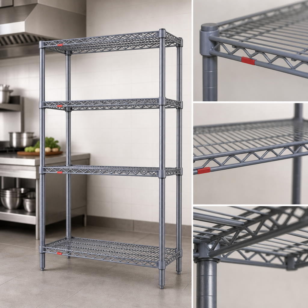 QuadTruss Wire Shelves