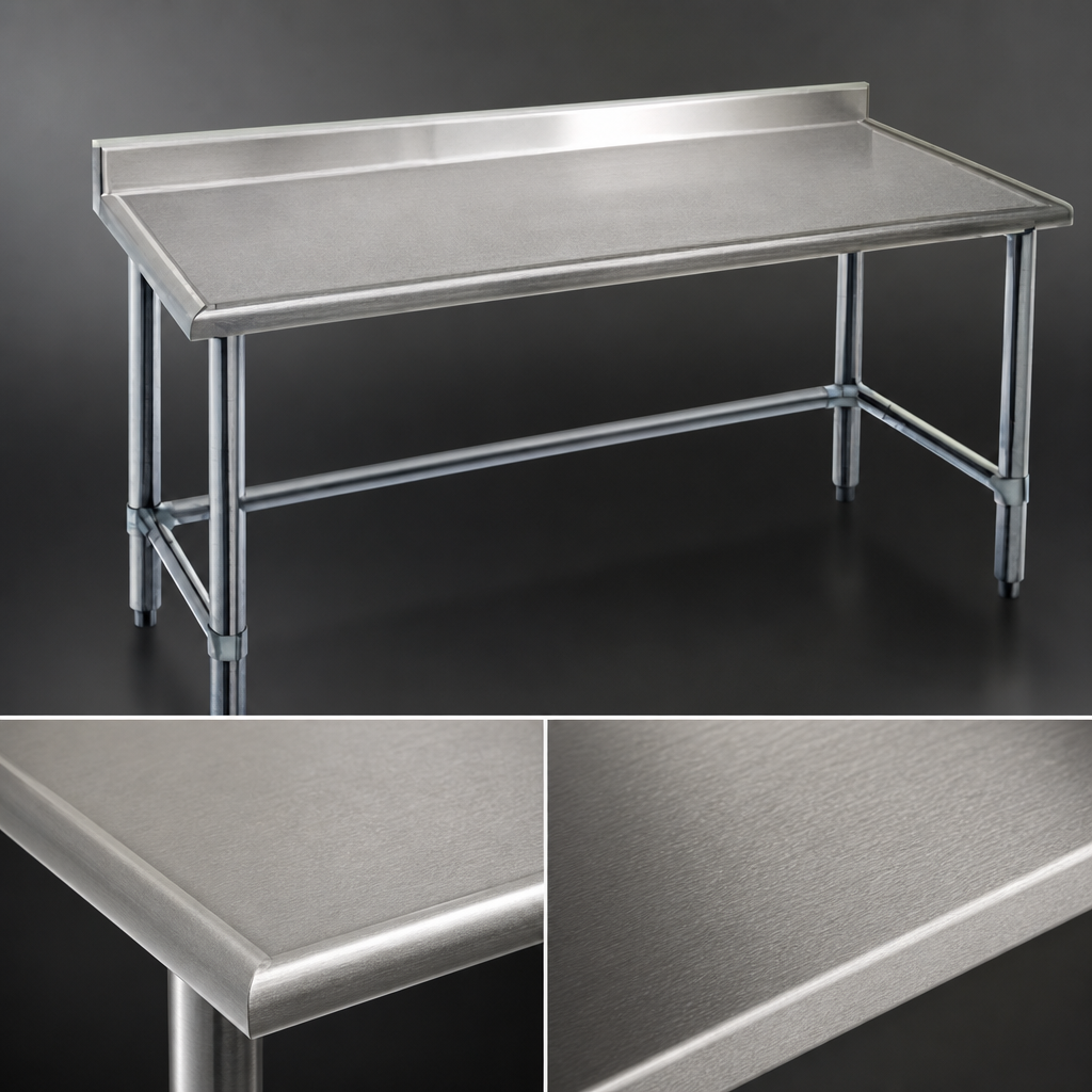 14-Gauge 300 Series Stainless Steel Top