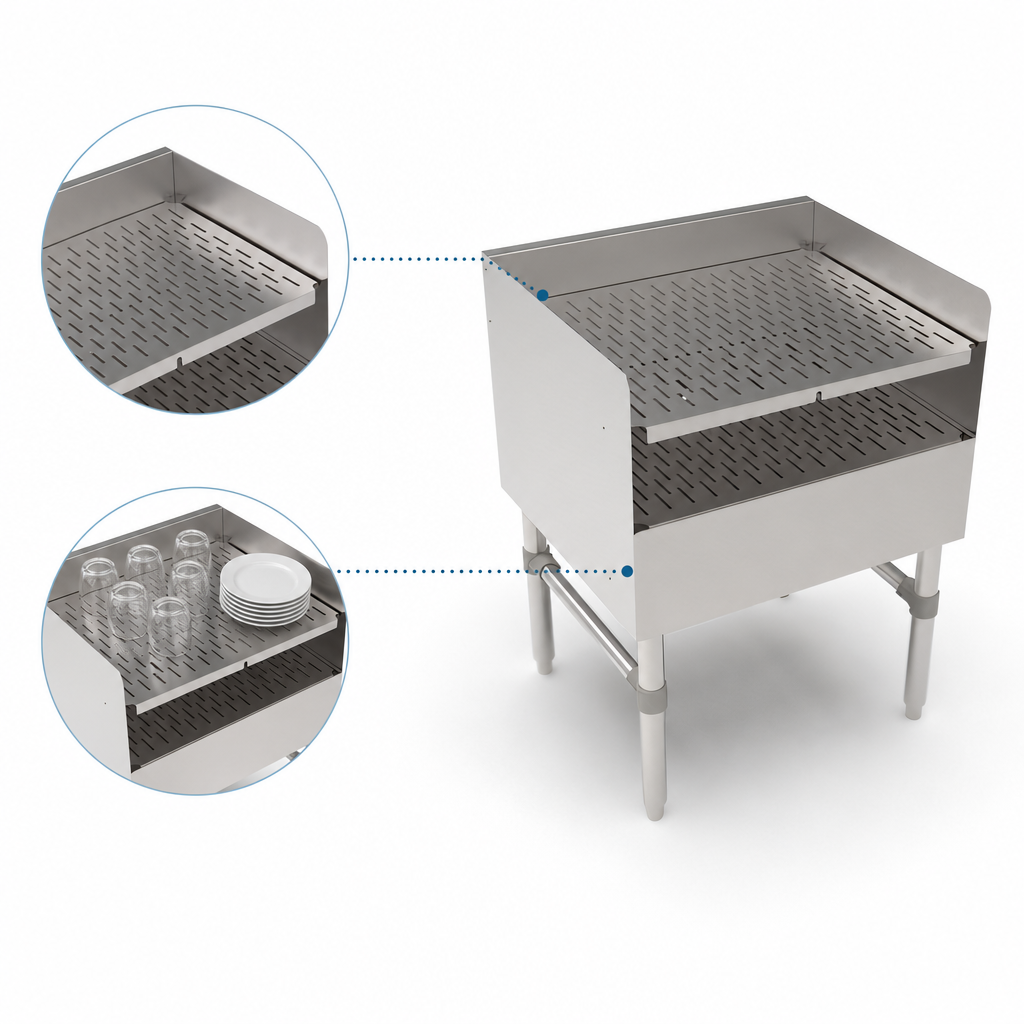 Recessed Drainboard