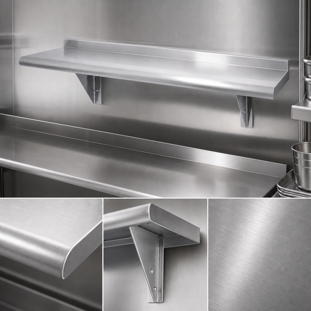 16 Gauge 304 Stainless Steel Construction