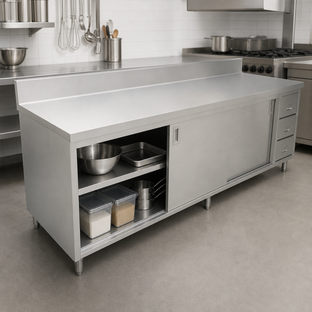 Sliding Door Cabinet Base