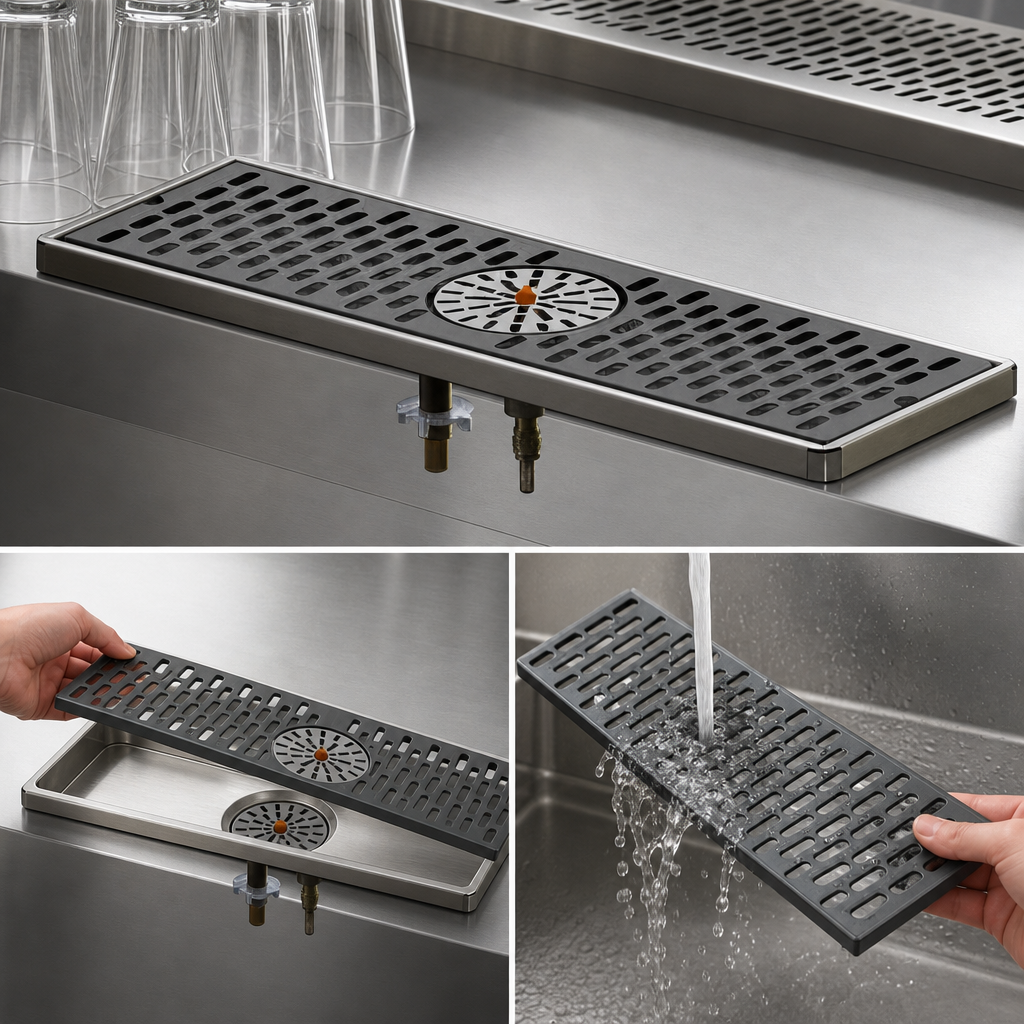 Removable Glass Rack