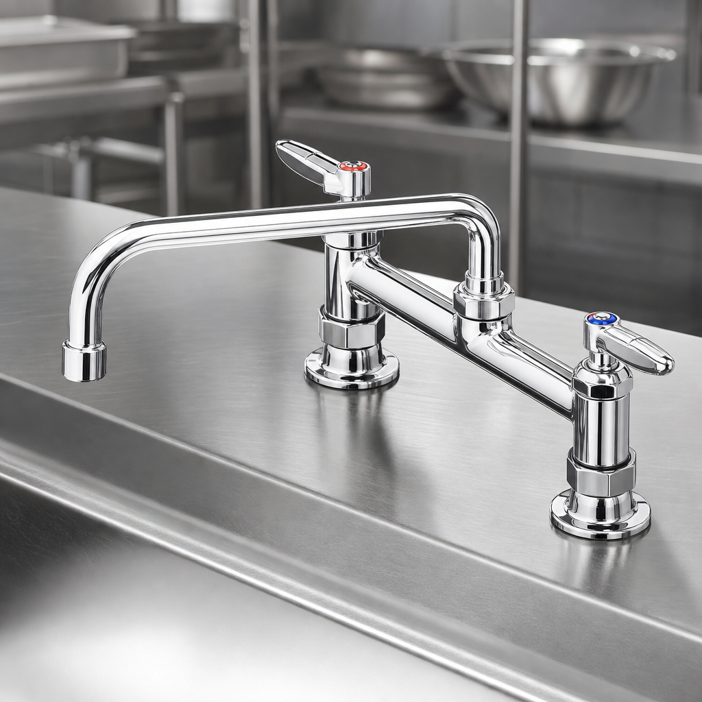 Polished Chrome Plated Brass Construction