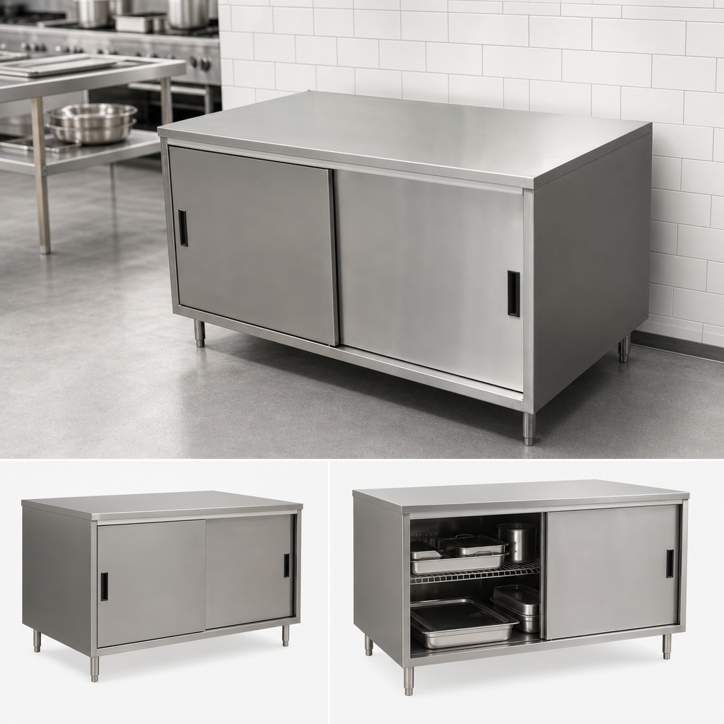 Sliding Door Cabinet Base