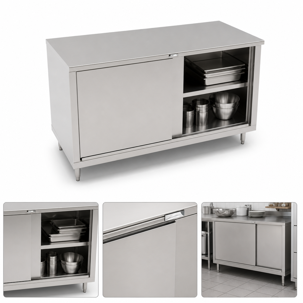 Sliding Door Cabinet Base