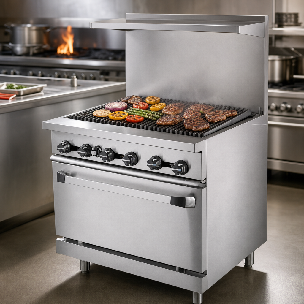 Radiant Charbroiler Top