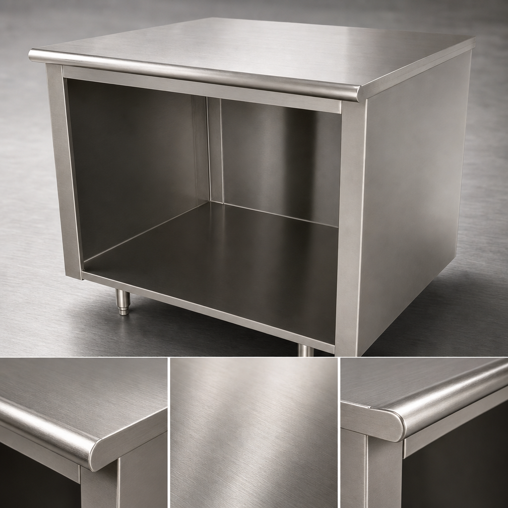 14-Gauge 304 Stainless Steel Top