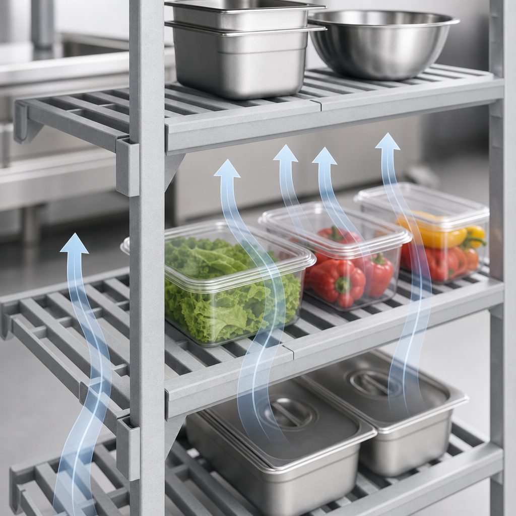 Vented Shelf Plates