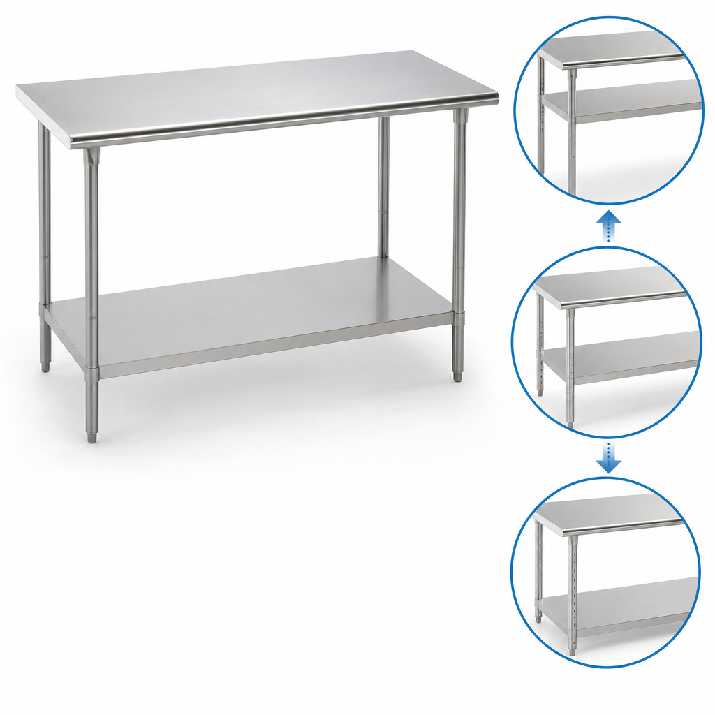 Adjustable Stainless Steel Undershelf