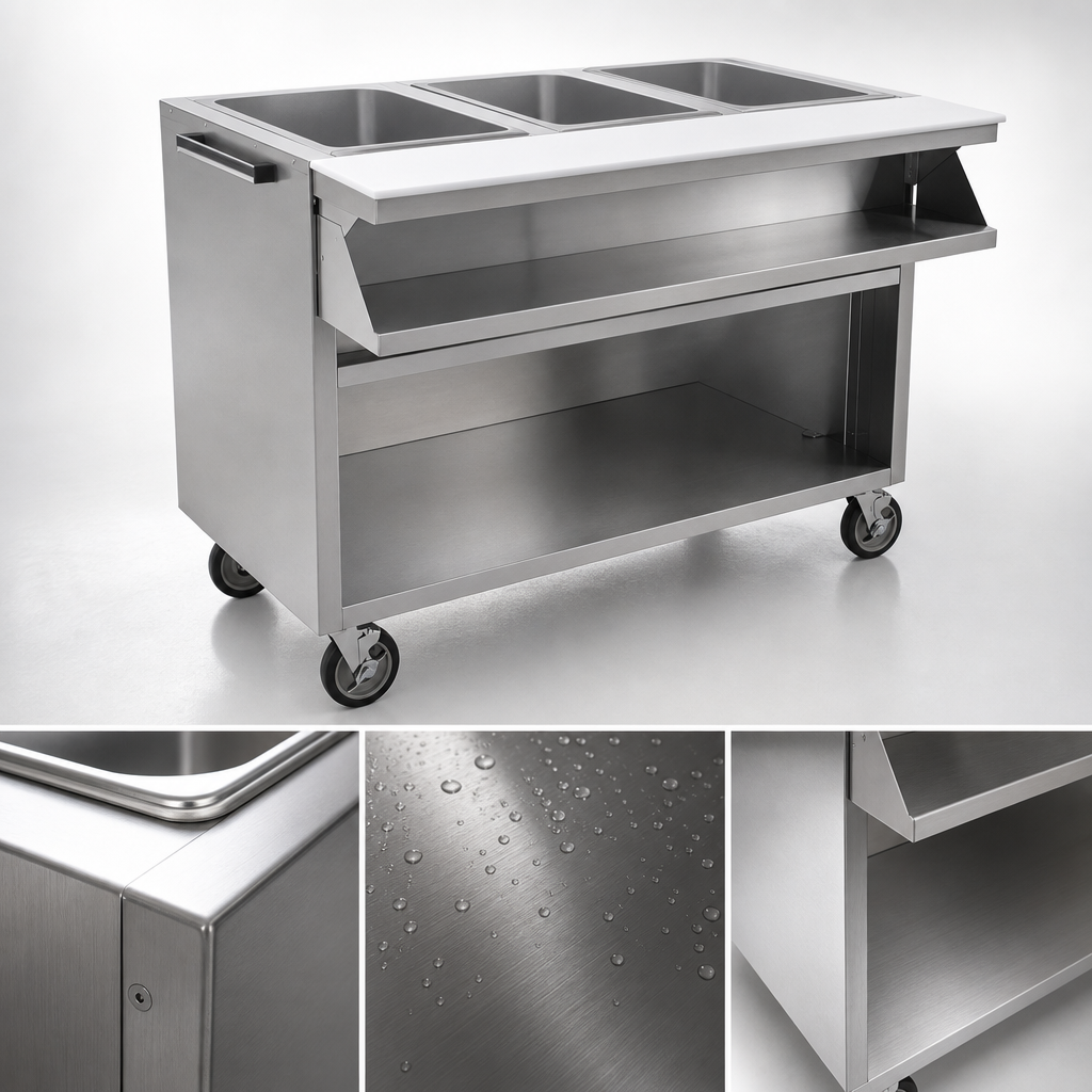 Durable Stainless Steel Construction