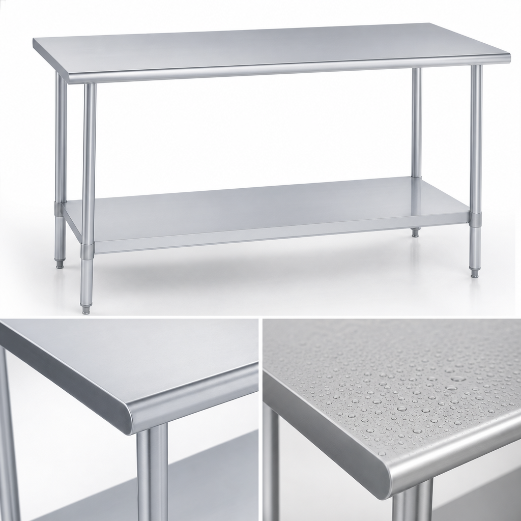 16-Gauge 300 Series Stainless Steel Top