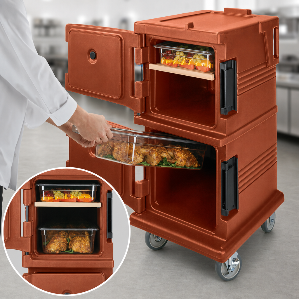 Double-Compartment Front Loading