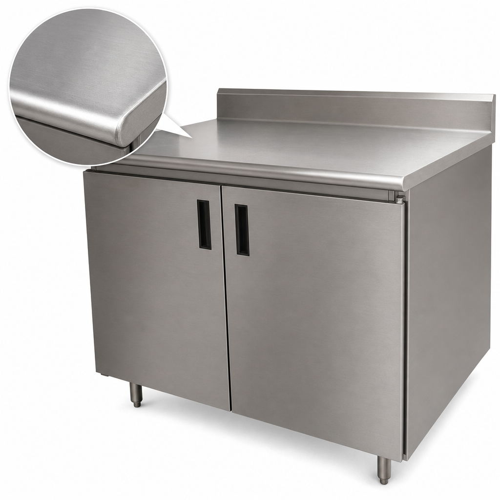 14-Gauge 304 Stainless Steel Top