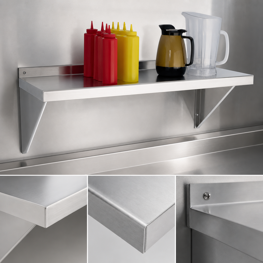 18 Gauge Aluminum Construction