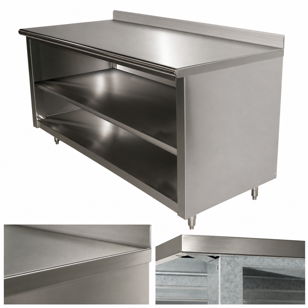 16 Gauge 304 Stainless Steel Top