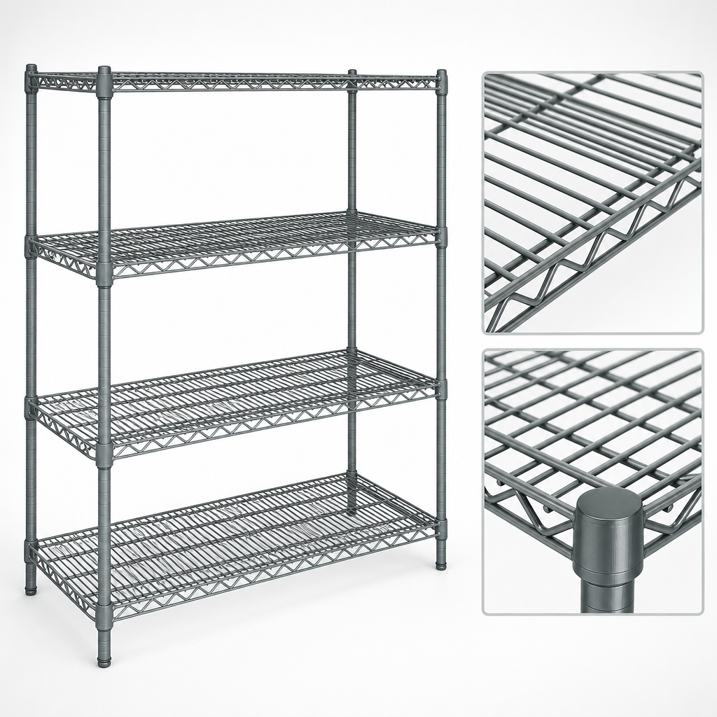 Open Double-Mat Shelves