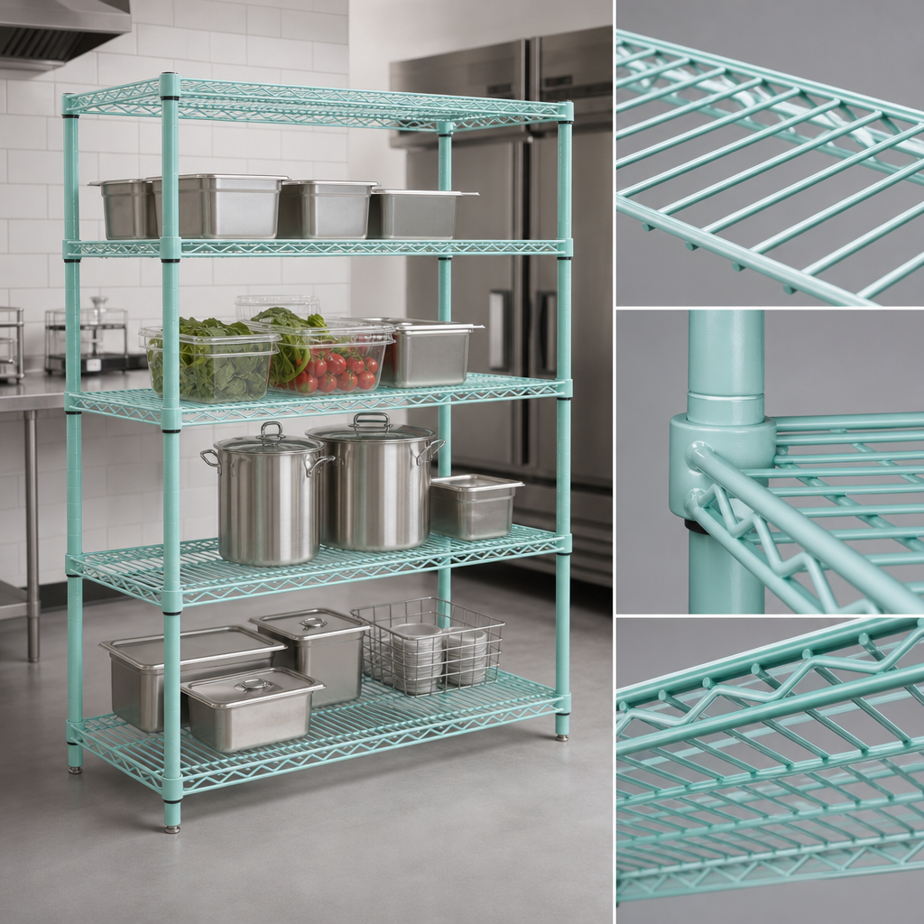 QuadTruss® Wire Shelves