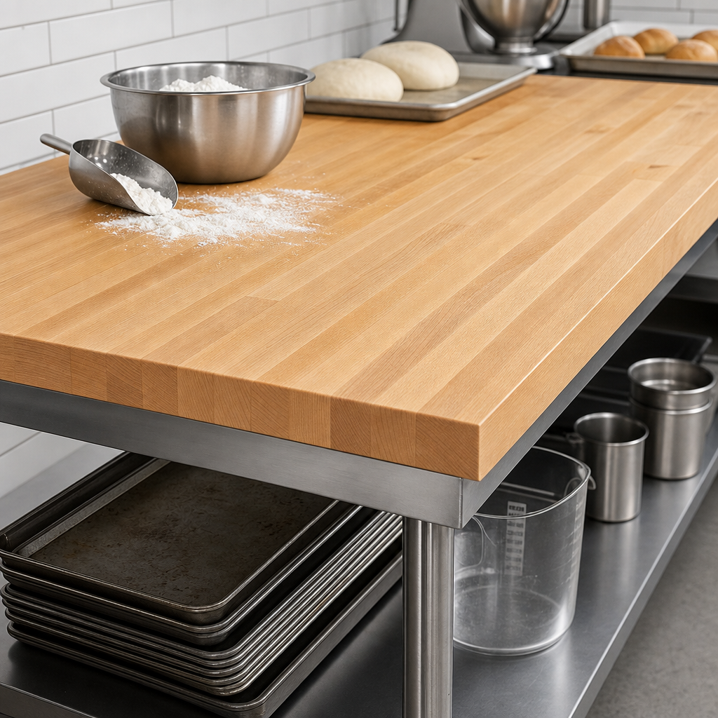 Edge Grain Flat Top