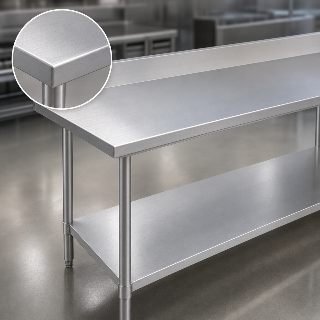16-Gauge 400 Series Stainless Steel Top