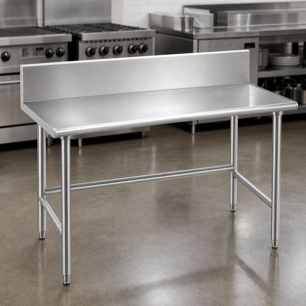 14-Gauge 304 Stainless Steel Top