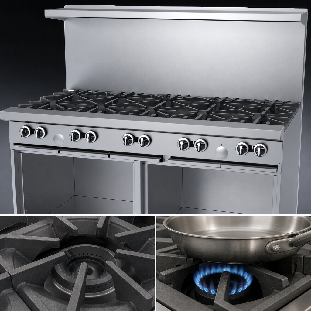 Cast Iron Top and Ring Grates