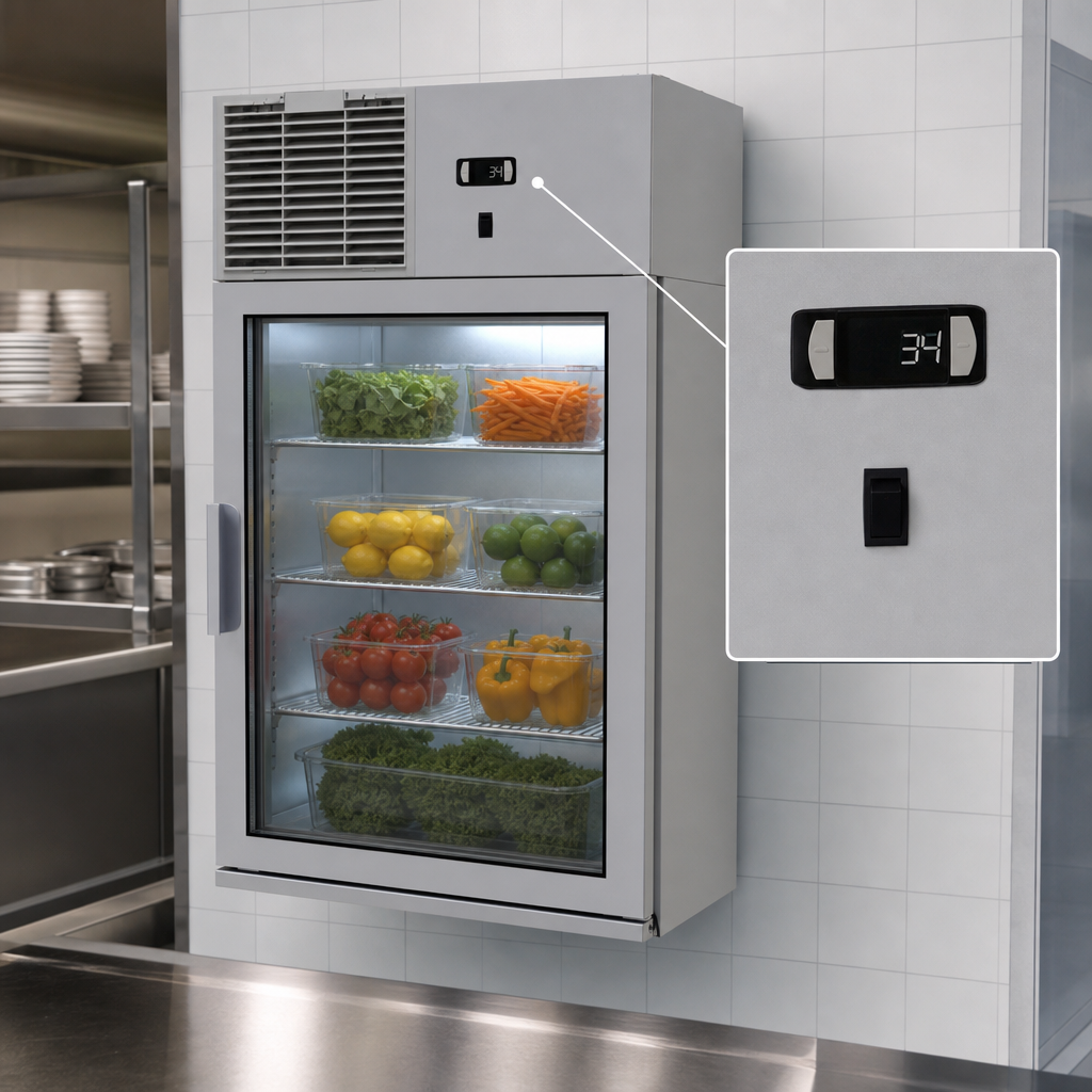 Digital Thermostat with Automatic Defrost