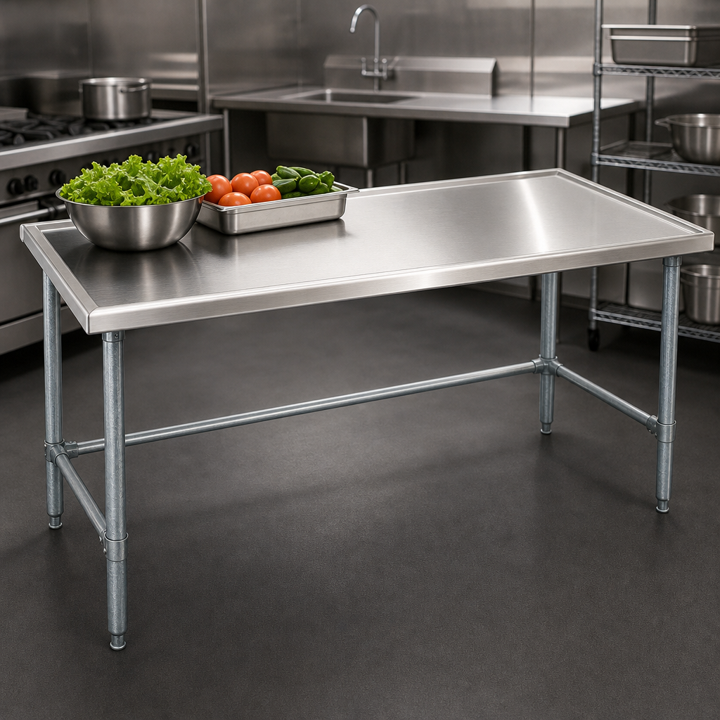 14 Gauge Stainless Steel Top