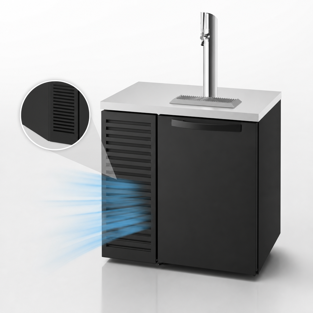 Left-Side Self-Contained Refrigeration