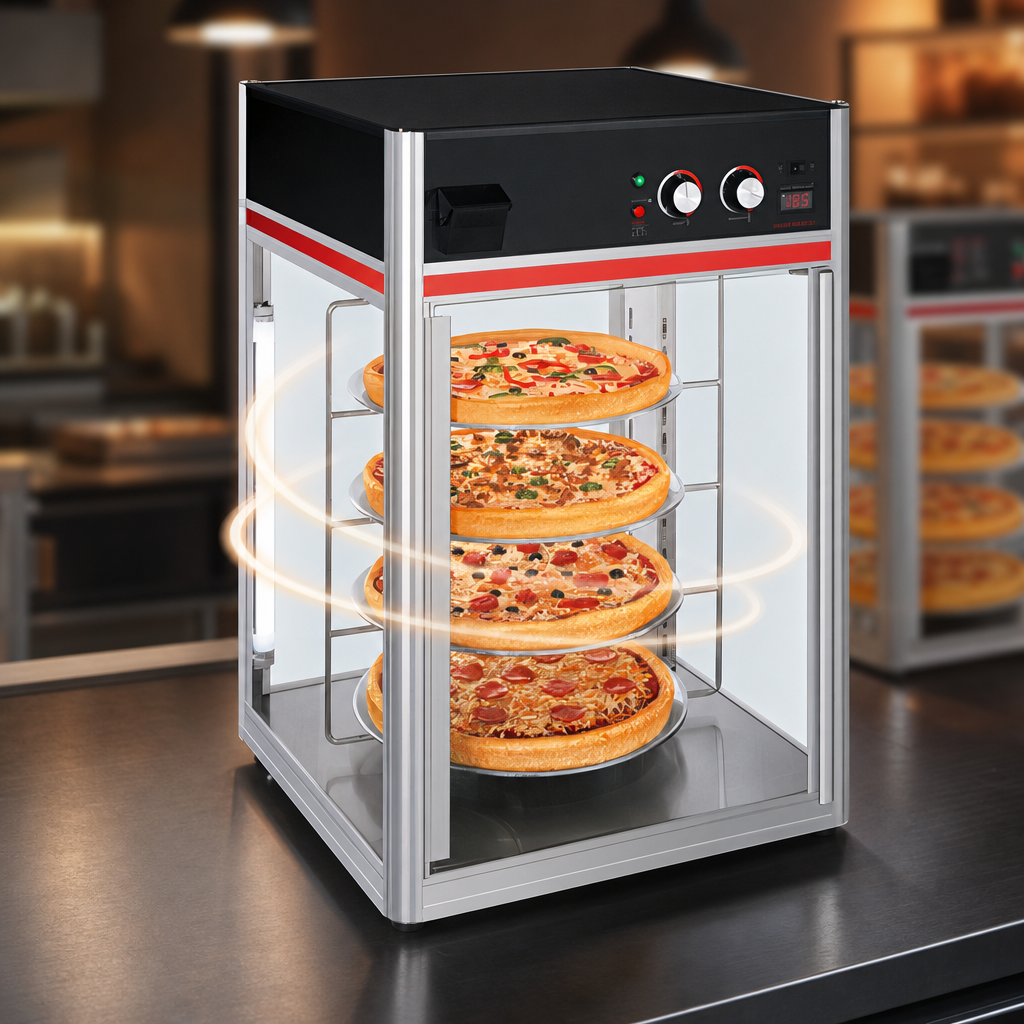 Motorized 4-Tier Circle Rack