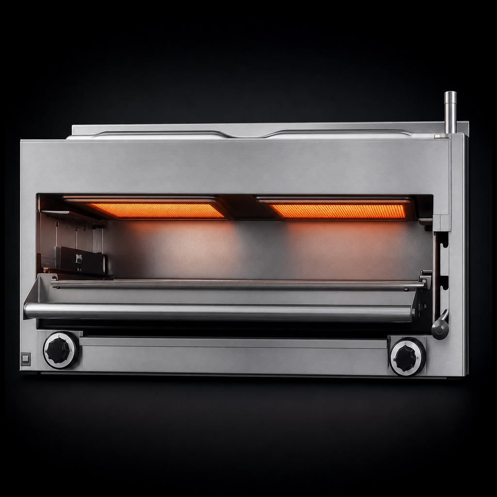 Two Infrared Burners