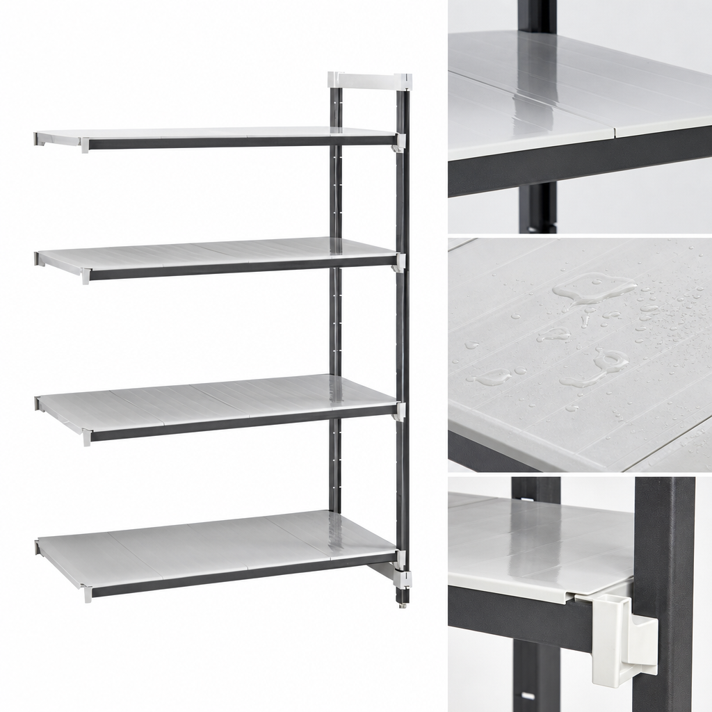 Solid Reinforced Shelf Plates