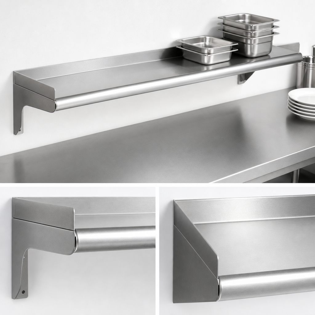 14 Gauge 304 Stainless Steel Construction