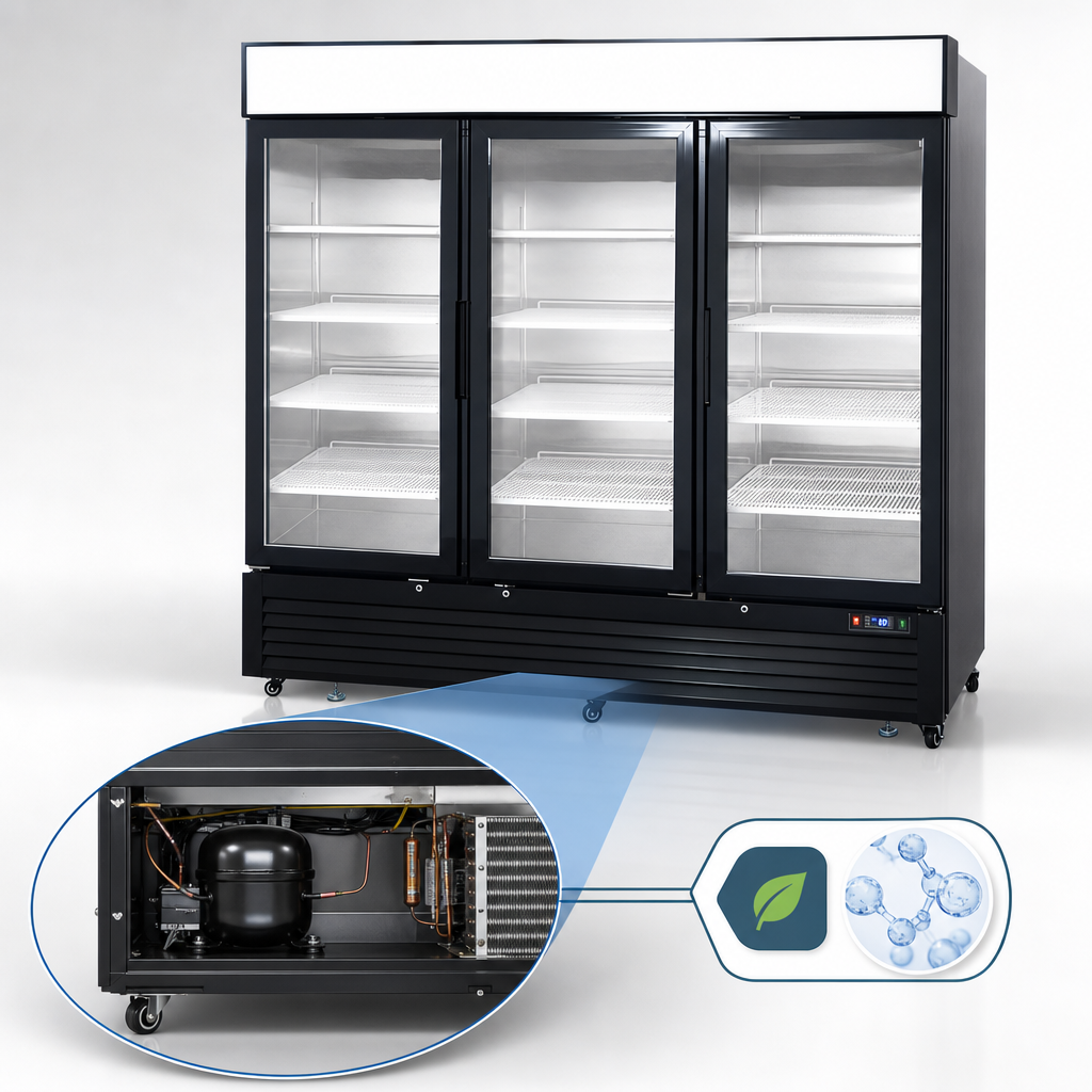 Bottom-Mount Self-Contained Refrigeration