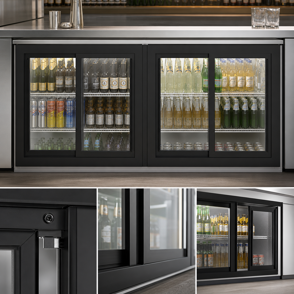 Four Sliding Glass Doors