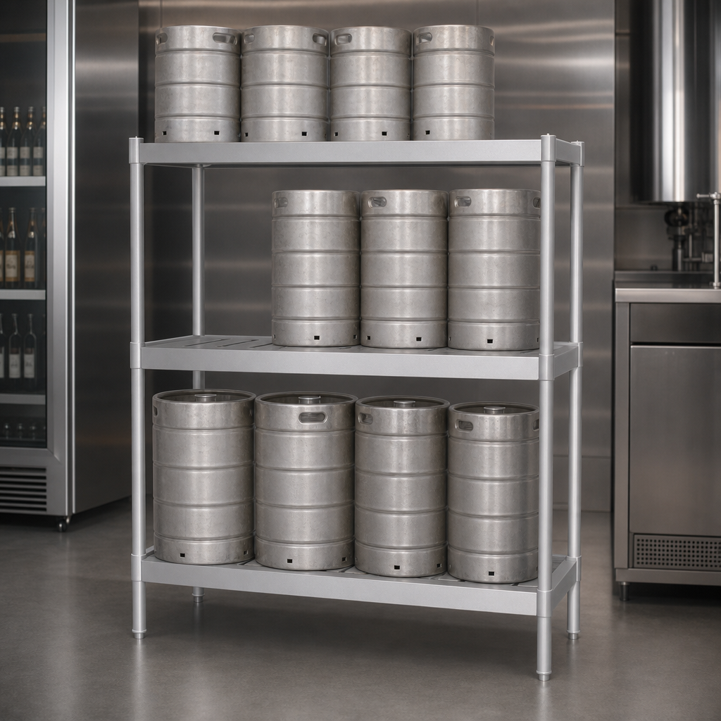10-Keg Capacity