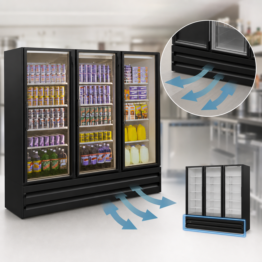 Bottom-Mounted Self-Contained Refrigeration