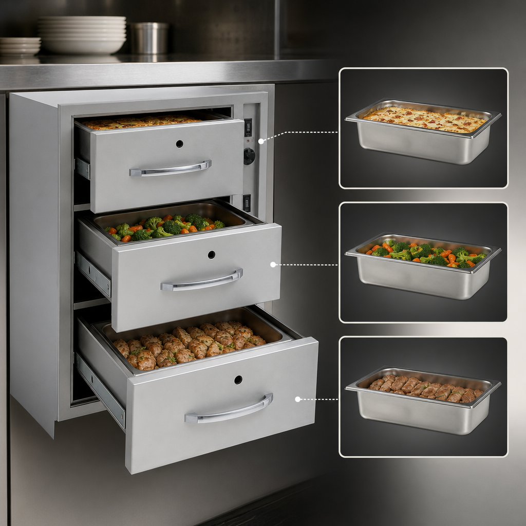 Three Drawer Capacity