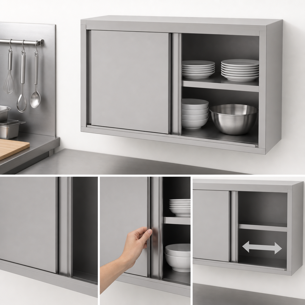 Sliding Doors with Integral Handles