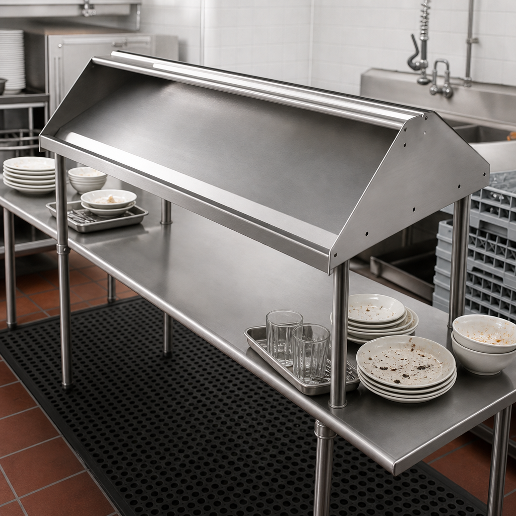 Double-Sided Solid Shelf
