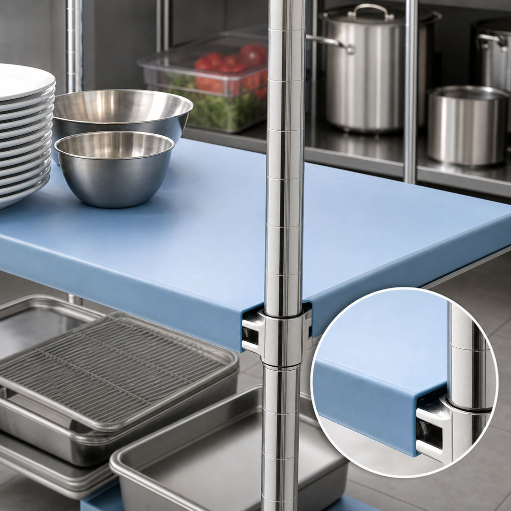 Solid Shelf Surface