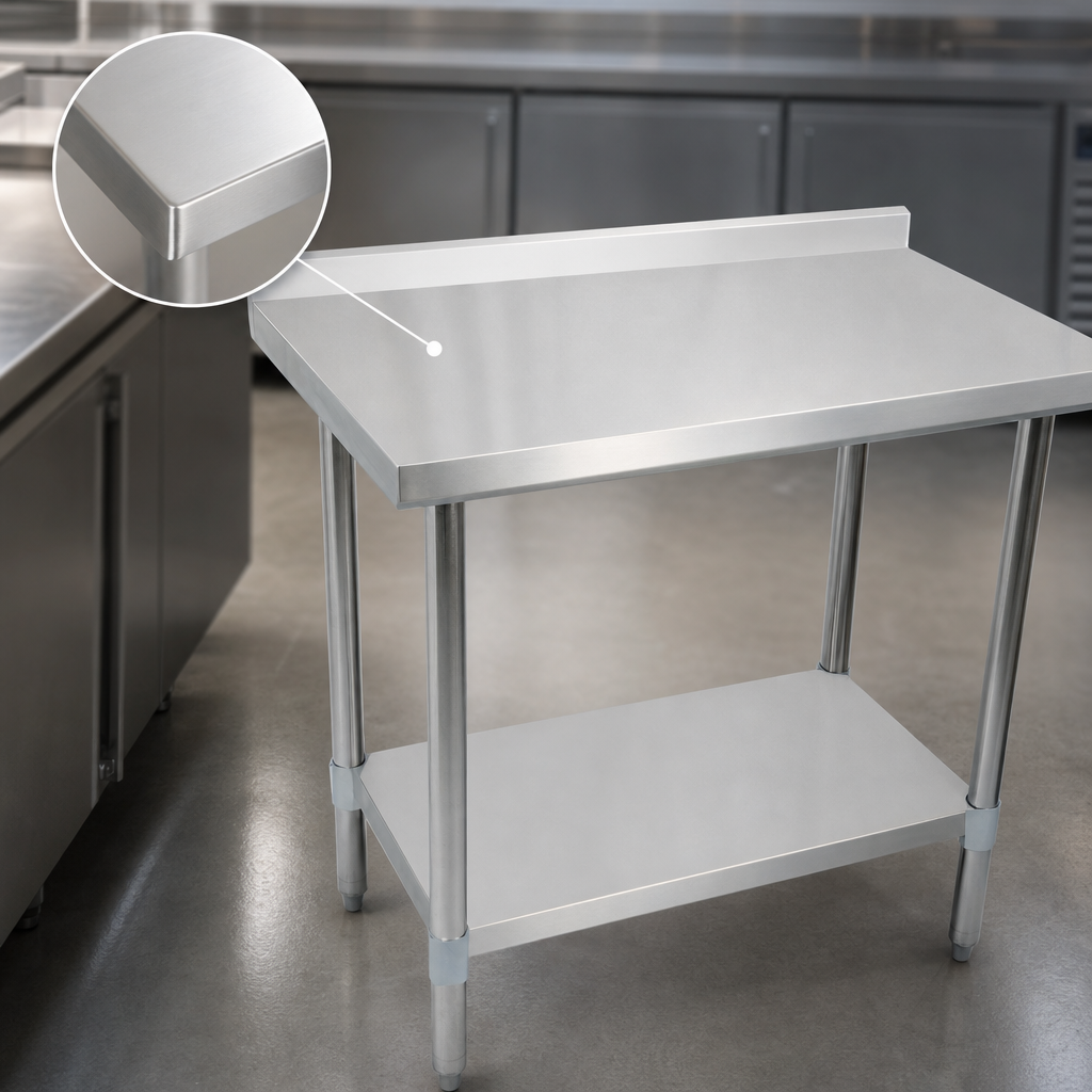 18 Gauge 430 Stainless Steel Top